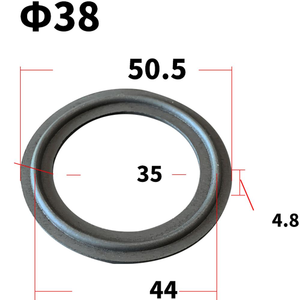 

19 25 32 38 51 63 76 89 102mm 1.5 -4 Tri Clamp FKM Seal Gasket Strip Homebrew