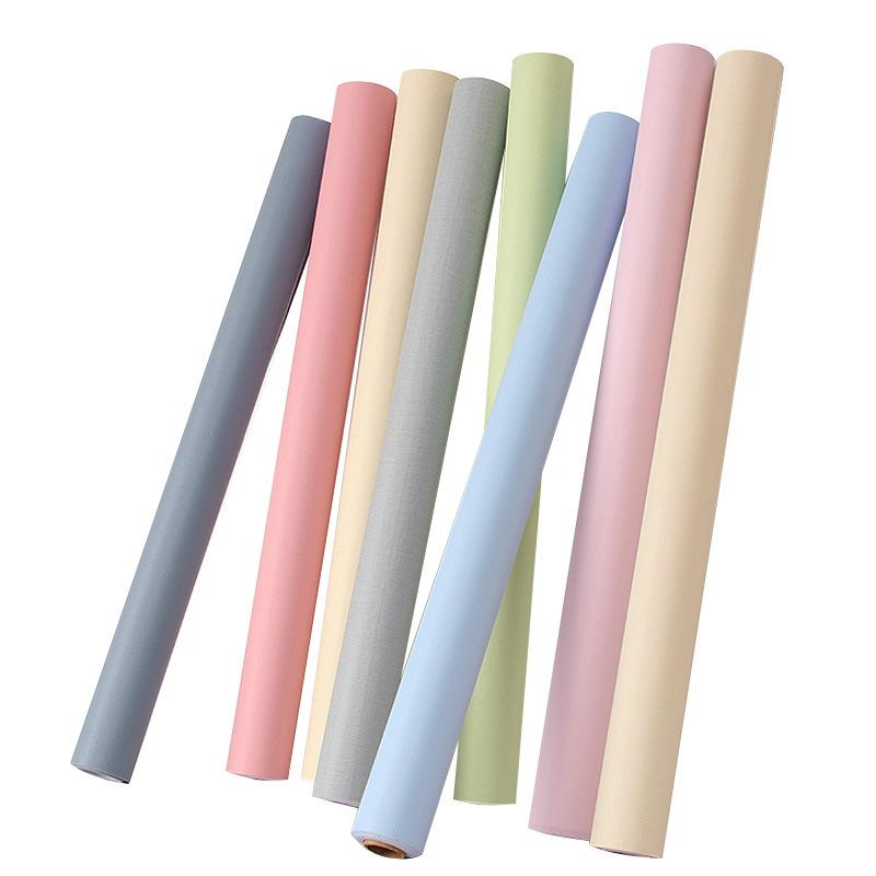 Wallpaper Self-Adhesive Furniture Renovation Stickers Solid Color Background Wall Stickers For Wall Decoration PVC Waterproof