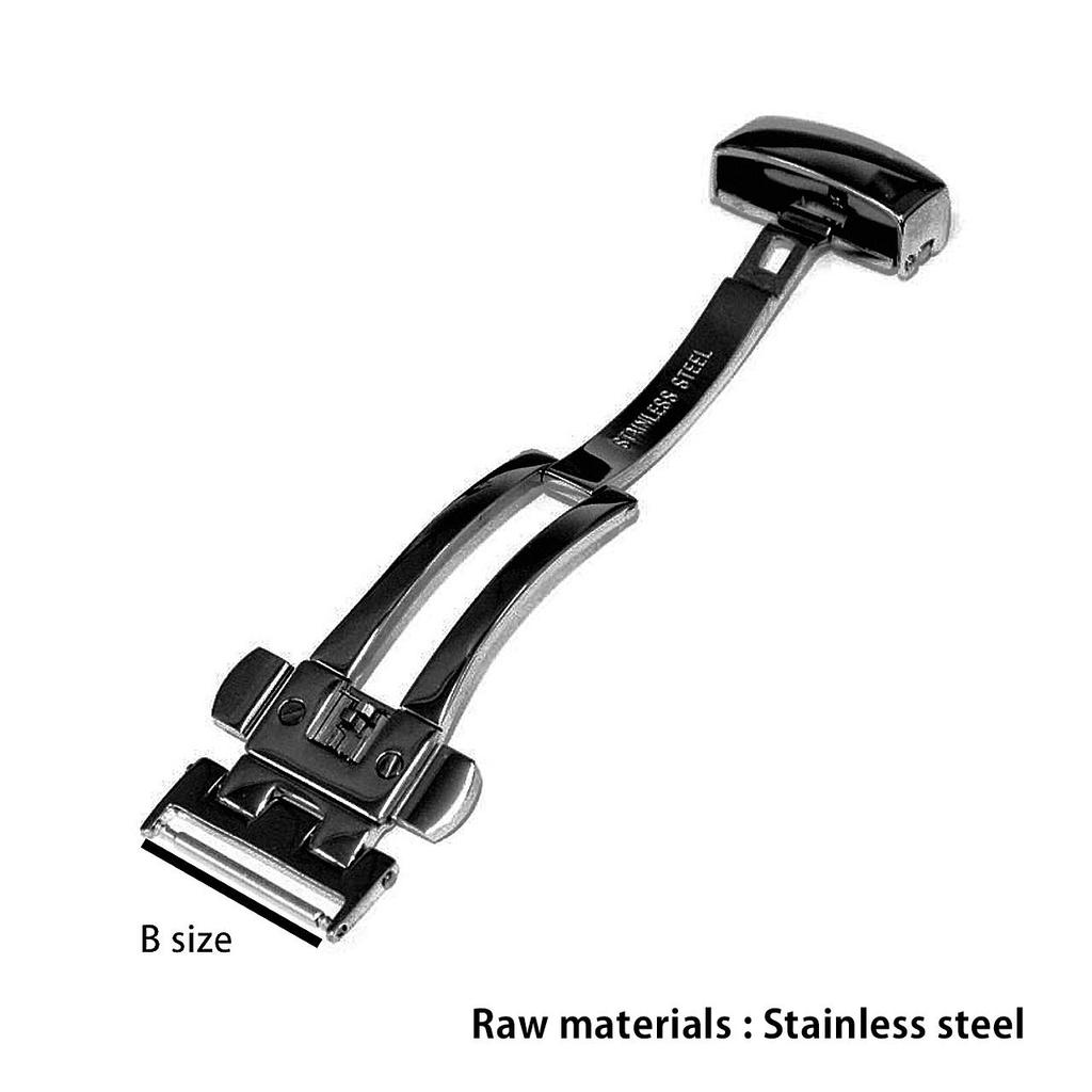 CASSIS Watch with Replacement CAPDYGM020 PD-BUCKLE Strap, D-Buckle, Mirror, 20mm, Gold, Tool,