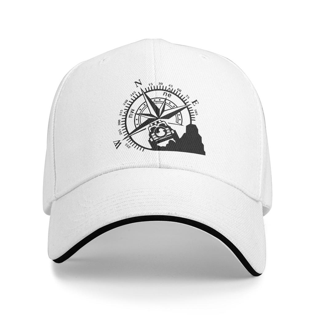 Custom Classic Unisex Adventure Mountain Bike Compass Baseball Cap Adult  Adjustable Dad Hat Unisex WoUnisex Sports Snapback Hats