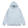 Men's Casual Hoodie,loose,large-sized Tie-dye Printed Hoodielong-sleeved Pocket Downcast Shoulder Hoodie