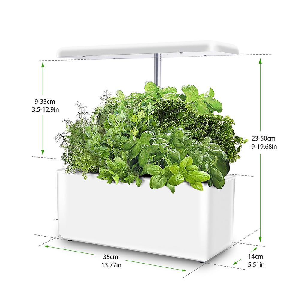Buy 35w 7 Holes Soilless Cultivation Circulation System Growing Plant Led Desk Lamp For Flower Vegetable Plant Indoor Hydroponic Herb Garden Kit At Affordable Prices Free Shipping Real Reviews With Photos Joom