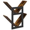 Wall Shelf 2 pcs Smoked Oak 43 x 15 x 47 cm Engineered Wood