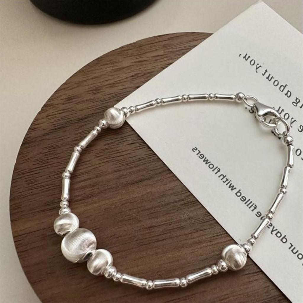 Copper Double Layer Pearl Bracelet for Women Girl Design Bead  Jewelry