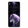 For  Iphon 14 Luxury Phone Case Apple Iphone14 Pro Pro Max Plus Black TPU Soft Cover Silicone Shield Animal Lions Tiger Bunper