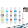 100 Stuks Waterdichte Krimpkous met Soldeer Isolatie Draad Terminal Connector Krimpkous Lasring Terminal
