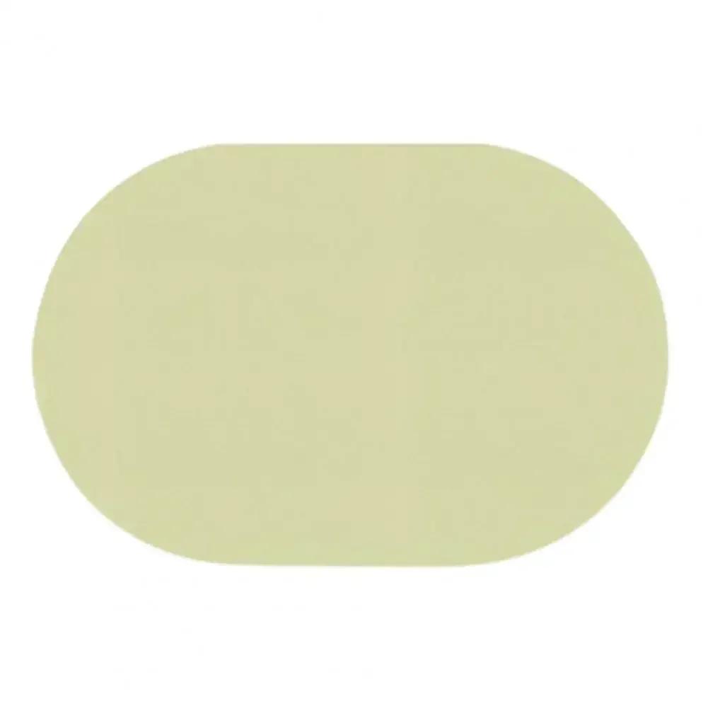 Leather Placemat Oval Oil-Proof Table Mat Home Dining Kitchen Table Placemat Design Dining Waterproof Heat Resistant Home Decor