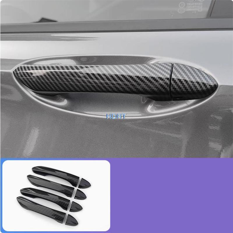For Gac Trumpchi Empow/Dodge Attitude  + Car Style Door Handle Trim Frame Outer Bowl Cover Protector Decoration Accessories