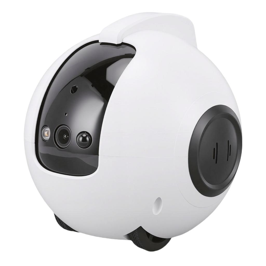 Home Camera Robot 2.5K Movable Pet Camera 4MP Indoor Security Camera Robot with Call 2 Way Talk Video Recording