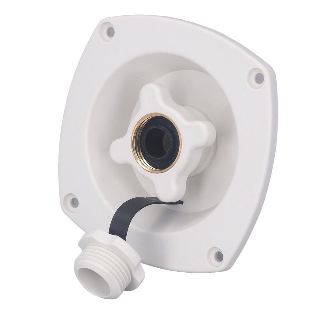 Rv Wall Mount Water Inlet Pressure Regulated City Water Entry with Quick Connector for Trailer