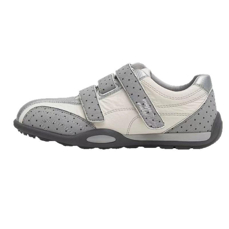 Velcro Women's Shoes Autumn New Retro Polka Dot Platform Sports Casual Single Shoes Women