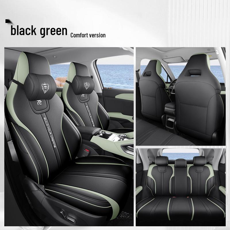 BYD Yuan UP Seat Cushion: All-Season, Durable, Thick, Perforated Car-Specific Seat Cover.
