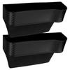 Car Seat Gap Organizer Storage Box Black 25.80X16.40X7.50CM Multifunctional Console Side 2Pcs