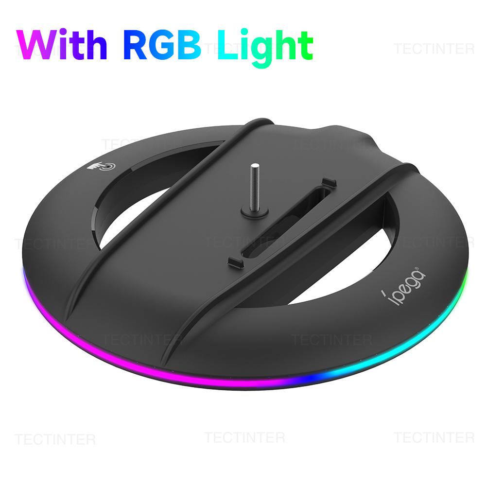 RGB Vertical Cooling Stand for PlayStation PS5 Slim Disc/Digital Edition Console Anti-Slip Base Bracket Holder Game Accessories