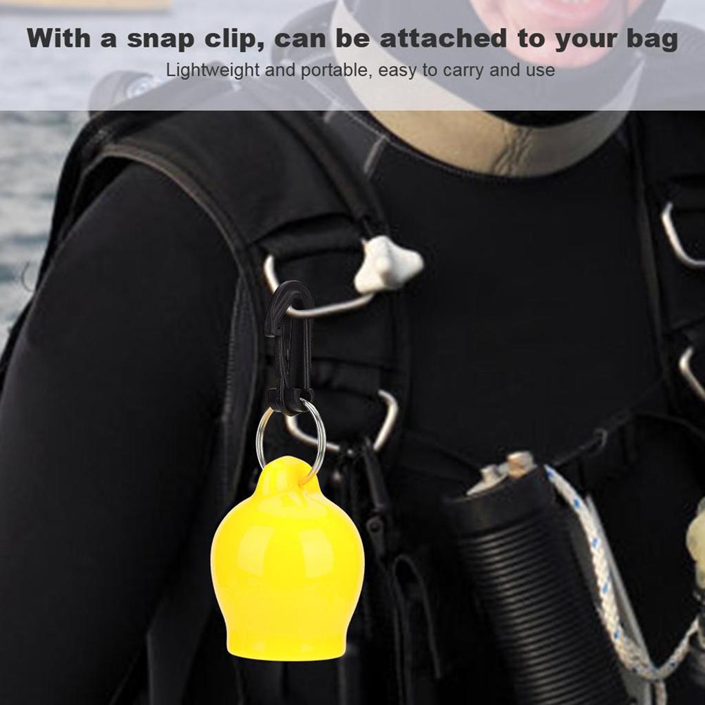 Scuba Dive Silicone Mouthpiece Dustproof Cover Protective Cap Diving Yellow