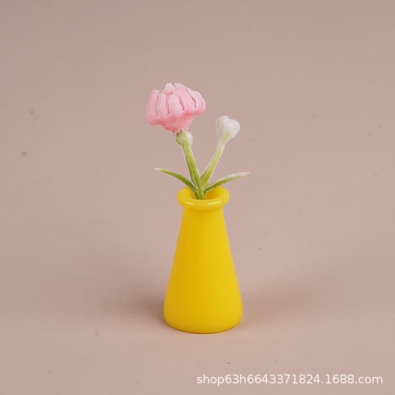 Kreative Retro Mini Vase Bogu Ständer Blumenständer Ausstellungsständer Modell Ornament Puppenhaus Spielhaus Kinderspielzeug