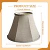 Cloth Table Lamp Shade Cover Decoration Easy Assembly Decorative Rustic Light Lampshade