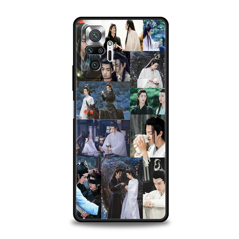 Mo Dao Zu Shi Phone Case For Xiaomi Redmi Note 12 11 10 9 Pro 5G 9s 7 8 8T 10C 9A 9C 9T K40 Gaming Silicone Cover Coque Funda