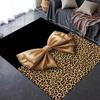 2025 Neuer Leopardenmuster Schleifen Teppich für Wohnzimmer Schlafzimmer Zuhause Sofadekoration, Kinderspiel Rutschfeste Bodenmatte91