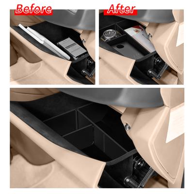 For Kia EV9 2025 2025 Center Console Glove Storage Box Partition Modified Container Tray Organizer Car Interior Accessories 4Pcs
