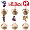 Roblox Sandbox Game Theme Birthday Party Decoration Set Latex Balloons Banner Cake Toppers Party Tableware For Kids Celebration