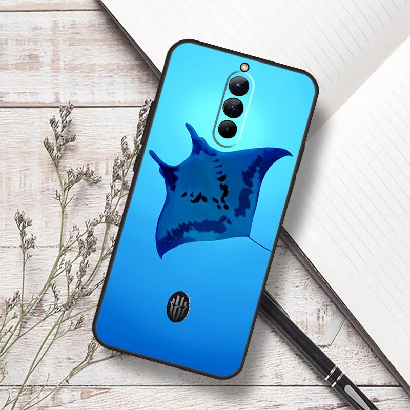 Animal Manta Ray Case For ZTE Nubia Red Magic 10 Air 6S 7S 6 7 Pro RedMagic 8 9 8S 9S 10S 11 Pro Plus Cover