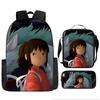 Elementary and Secondary School Students Spirited Away School Bag Hayao Miyazaki Children's Fashion Backpack Waterproof Large Capacity Backpack