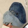 Cloth Denim Beret Washed Artist Hat Casual Newsboy Hat  Women