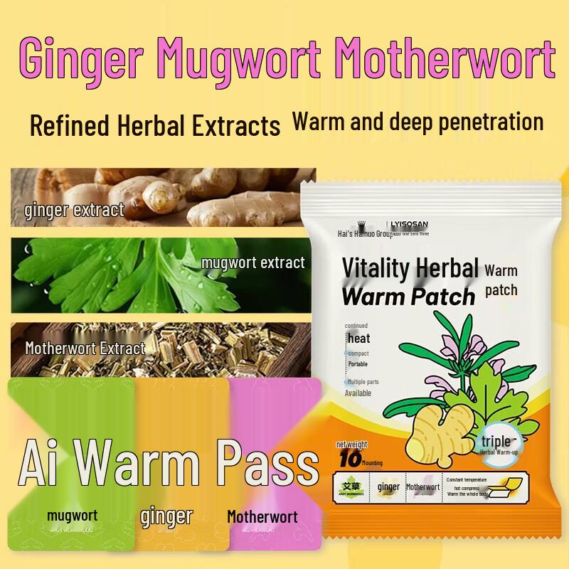 LYISOSAN Herbal Menstrual Heating Patches