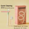 60/180 Pcs Disposable Earrings Hole Cleaner with 15ml Cleaning Solution Ear Wires  Earrings Tool