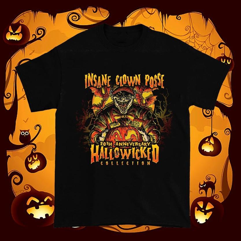 

New Insane Clown Posse 20th Anniversary Hallowicked Unisex S-5XL Shirt SS1939 Unisex T-Shirt S