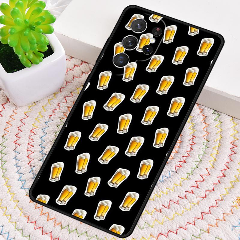 Beers Alcohol Bubble Phone Case for Samsung Galaxy Note 10 Pro S26 Ultra S23 S24 FE S25 S21 S22 PLUS Shockproof Cove