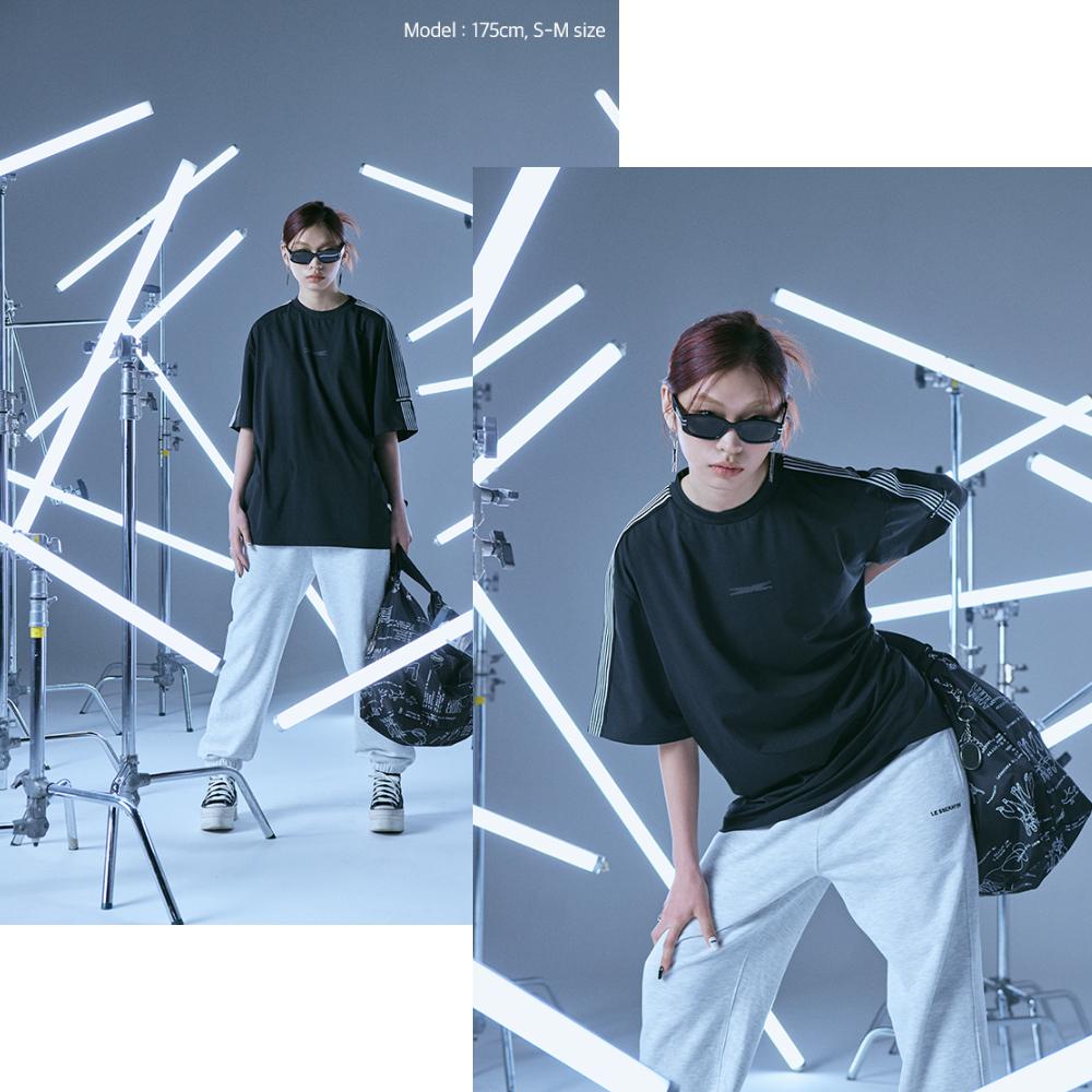 LE SSERAFIMOVERSIZED S/S T-SHIRT 半袖 XL New Sserafim Logo T-Shirt oversized t shirt summer top mens