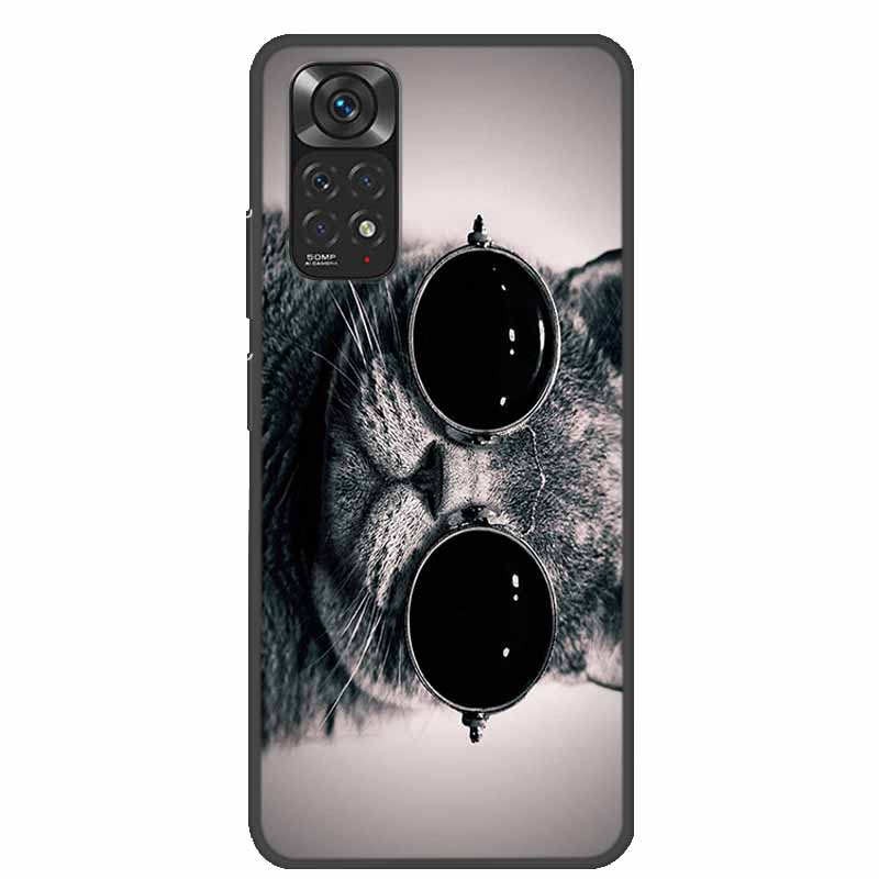 For Redmi Note 11 Cases Note11s Painted Soft TPU Silicone Phone Cases for Xiaomi Redmi Note 11 Pro 5G Cover Coque Note11s 4G Bag