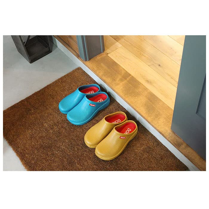 Murataya Sangyo Dana Soft Slip-On Sandals, Red, Size 23.5cm