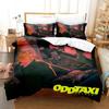 3D Print Anime Odd Taxi Bedding Set Duvet Cover Bed Set Quilt Cover Pillowcase Comforter King Queen Size Boys Adult Home Textile