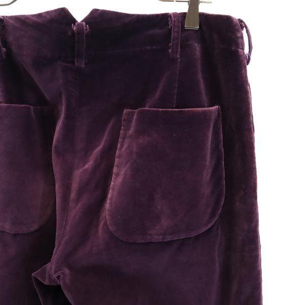 Needles made in Japan velvet Long pants S purple Nepenthes Men's Used