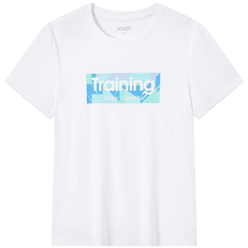 

XTEP Kids Unisex Quick-Dry Short Sleeve T-Shirt 100