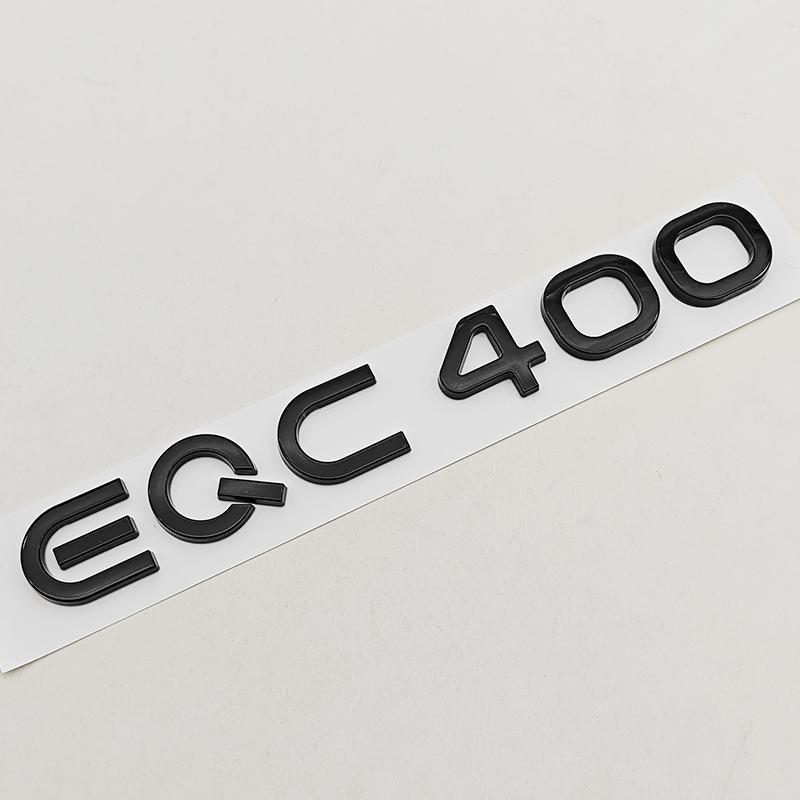 

NEW Energy Car ABS Sticker Logo EQC400 Rear Trunk Badge Sticker Emblem Decals For Mercedes Benz EQC Class EQC 400 Accessories