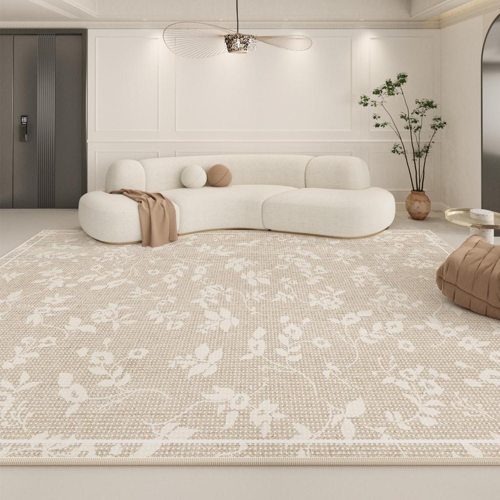 2024 Modern French Retro Luxury Bedroom Carpet - Ink Style