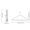 Foldable Coat Drying Rack,Aluminum Clothes Hangers,Compact Space Saver Closet Organizer For Travel Hotel Camping Clothes Hangers