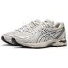 Asics Gel-Flux Comfortable Fabric Synthetic Leather Durable Breathable Low-Top Casual Running Shoes Men sneaker Gray White 1011B825-021