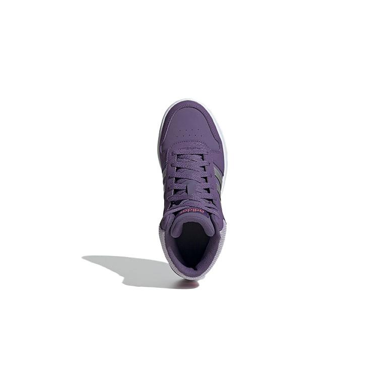 Adidas Neo Hoops 2.0 Breathable Mid top Kids' Skateboarding Shoes Kids' EH0170