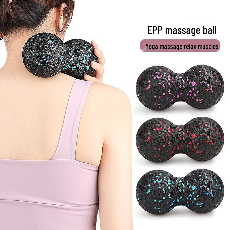 EPP Fascia Peanut Ball Massager for Yoga, Muscle Relaxation, Balance, and Foot Massage