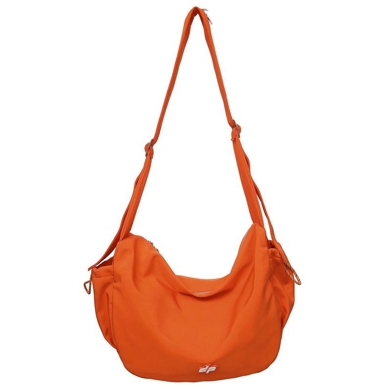 

Artsy and Trendy Women s Shoulder Bag, Instagram Style, Solid Color, Couple s Fashion Workwear Crossbody Bag. Small помаранчевий