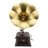 Model Gramofonu Vintage Żelazo Odporny na Erozję Retro Gramofon Gramofon Ornament Brąz