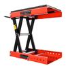 VEVOR Motorcycle Lift, 1200lbs Weight Capacity, Wide Deck Motorcycle Scissor Jack, 4.1-15 In Height Range