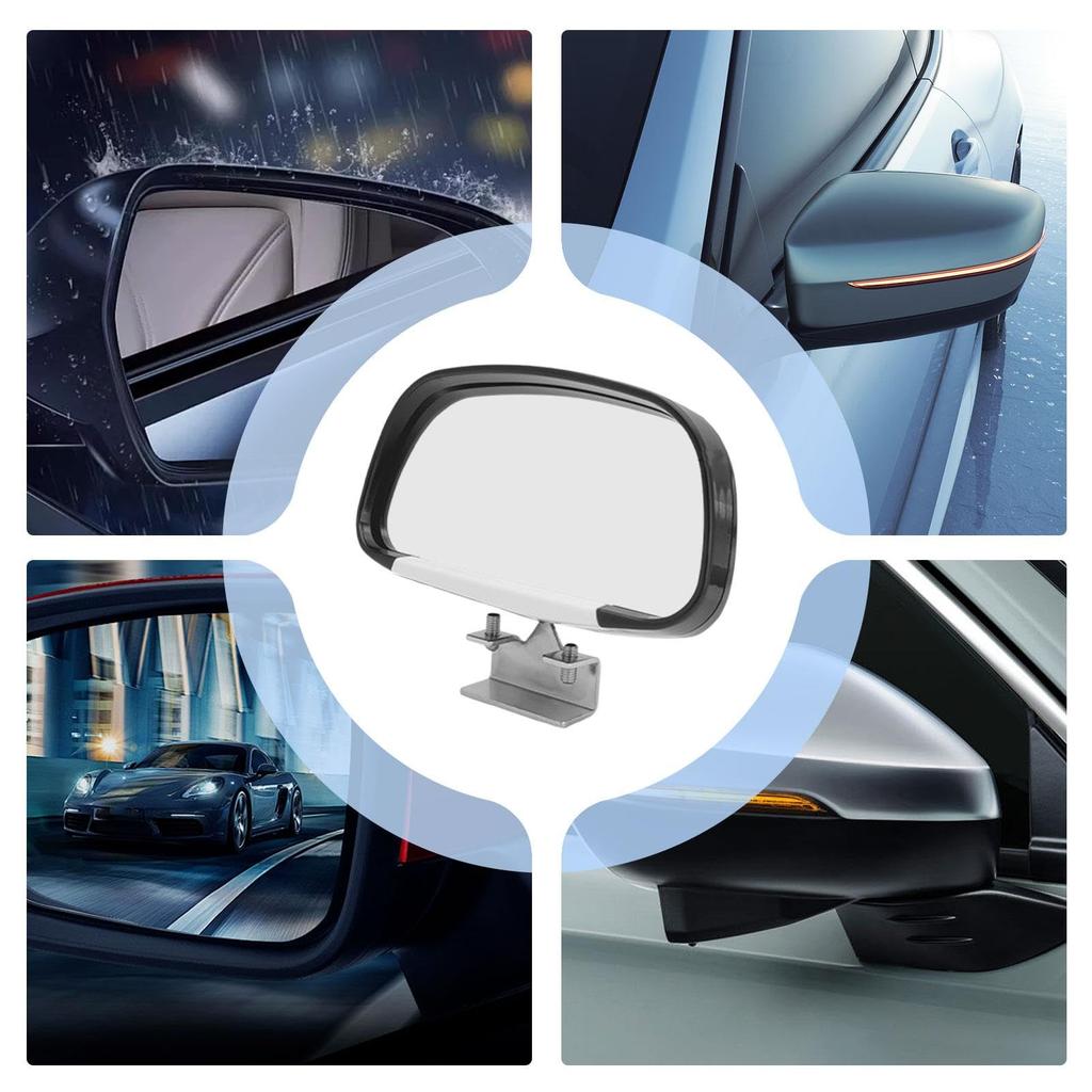 Gevrkjenp Rear Convex Mirror, Blind Spot Mirror, Vilamer Car Auxiliary Wide Angle Mirror -