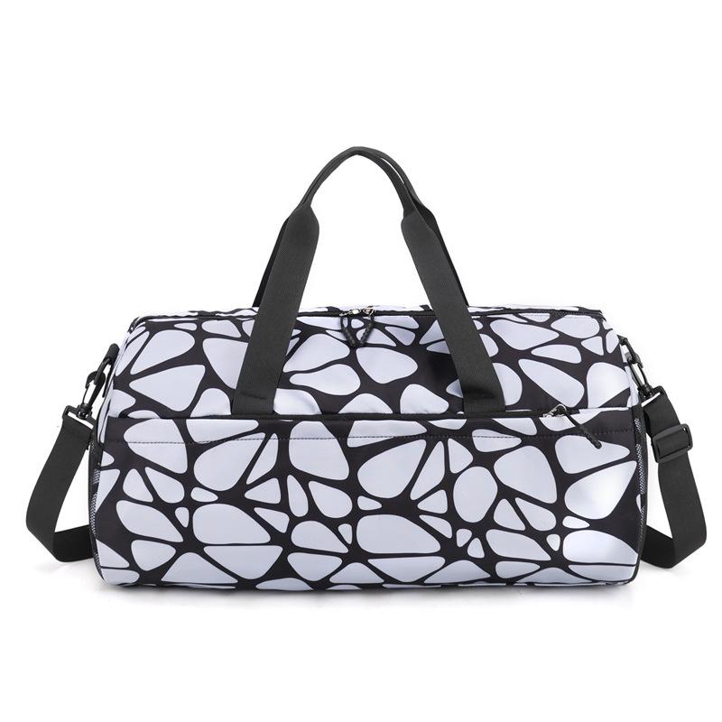 Wet and Dry Fitness Bags, Fashionable and Personalized Travel Bags, Wear-resistant and Practical Household Luggage Storage Bags
