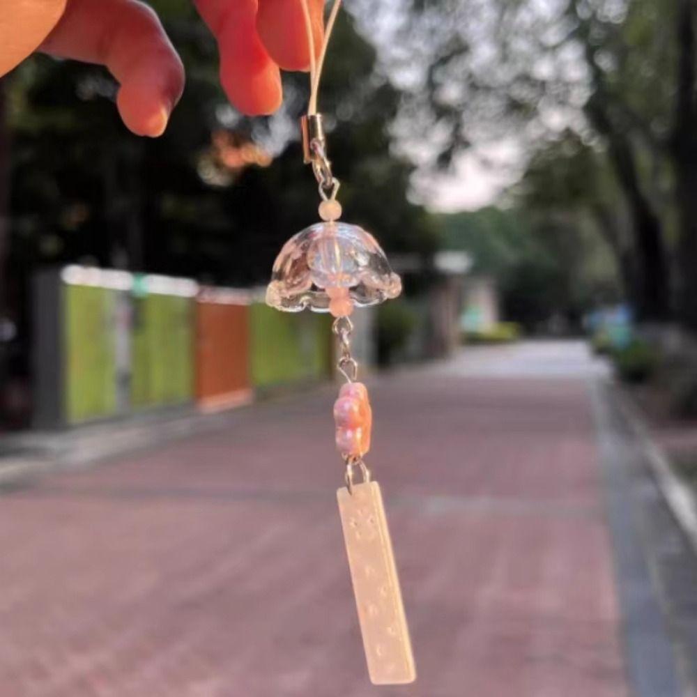 Bag Decorative Wind Chime Pendant Star Wishing Bottle Mobile Phone Lanyard  Jewelry Accessories